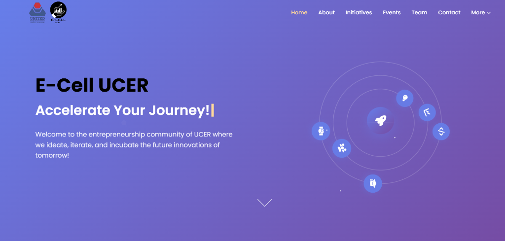 E-Cell UCER Website